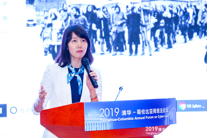 图为|清华大学法学院副教授蒋舸作演讲发言就该议题,竞天公诚律师事务